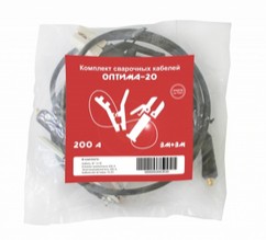 Комплект сварочных кабелей Optima-200 (200 А / 3+3 м)