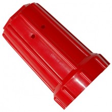 Колпак для баллонов пластиковый пропановый (красный)
