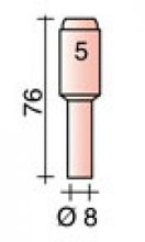 Керамическое сопло №5 8 мм 10N49L (701.0115)